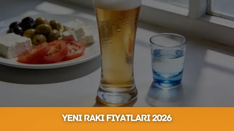 Yeni Rakı Fiyatları 2026